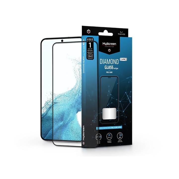 Folie de protectie pentru Samsung Galaxy S22 Plus, My Screen Protector, Sticla securizata, Transparent