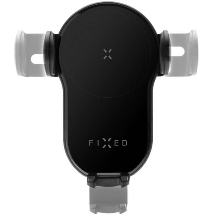 Autós tartó, fix Qi induktív töltő