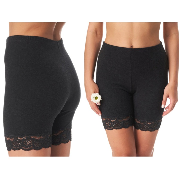 Női sportnadrág 729 1, KEY, pamut/elasztán, fekete, L INTL