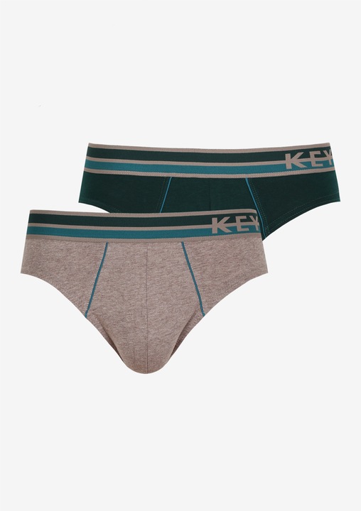 2db-os férfi rövidnadrág szett széles gumiszalaggal MPP 175 XXL BEIGE/GREEN