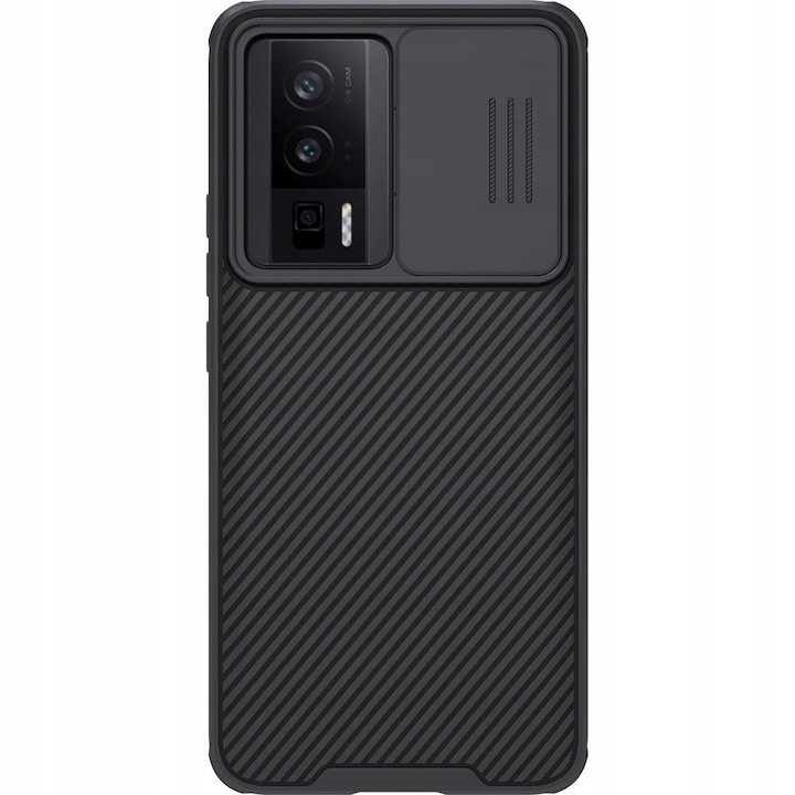 Калъф за телефон, Nillkin, поликарбонат, за Xiaomi POCO F5 Pro, черен