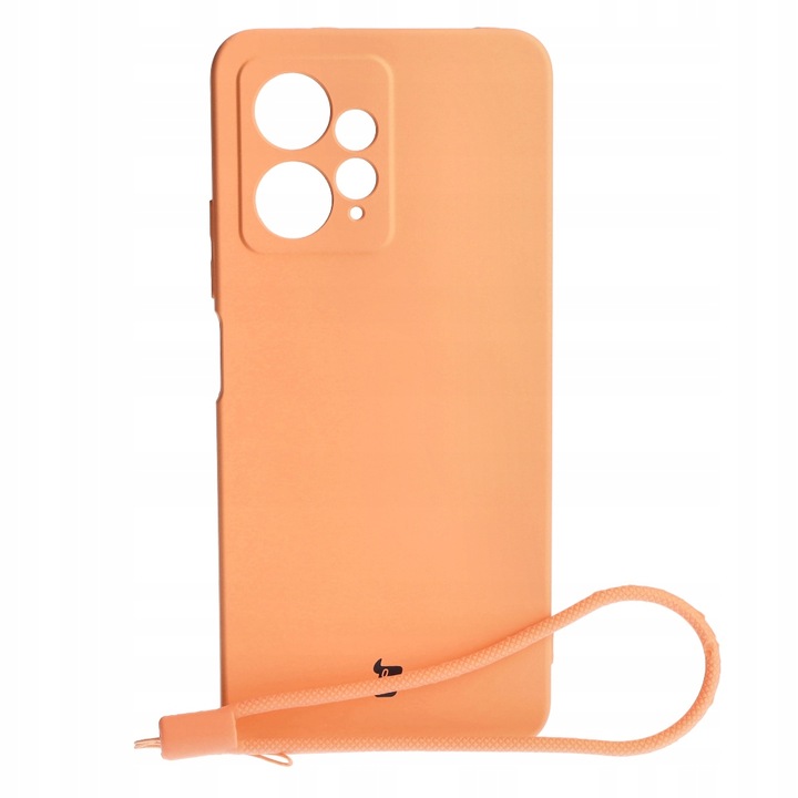 Силиконов кейс Bizon за Redmi Note 12 4G, оранжев