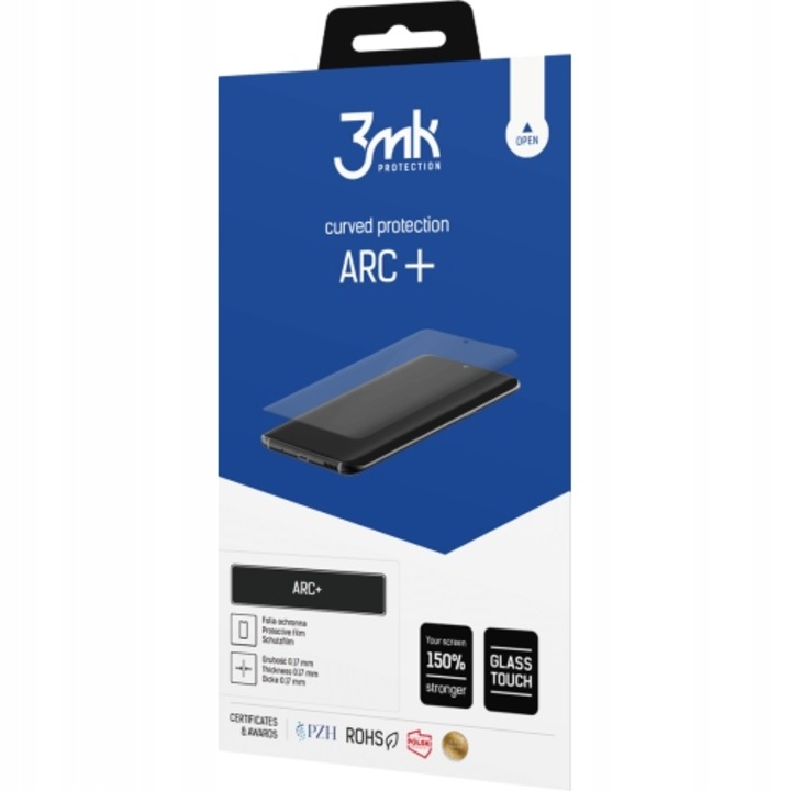 3mk ARC+ képernyővédő fólia Google Pixel 7A 5G telefonhoz