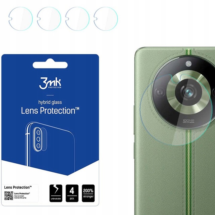 3MK Lens Protect kamera lencsevédő Realme 11 Pro / 11 Pro+ készülékhez – 4 db