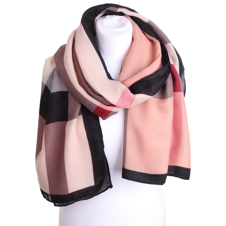 Női sál, Born86, Poliészter, 180x82 cm, Többszínű