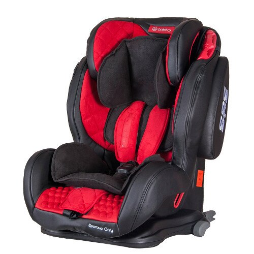 Scaun auto Coletto Sportivo Only cu Isofix 9-36 kg, Red