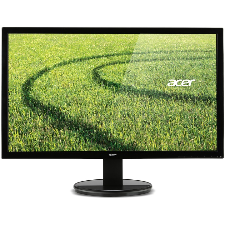 Monitor LED TN Acer 23.8", Wide, FHD, DVI, K242HL, Negru