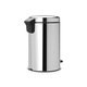 Cos gunoi inox cu pedala, Brabantia, NewIcon, 12 l lucios