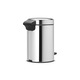 Кофа за боклук с педал Brabantia, 3 л, Неръждаема стомана