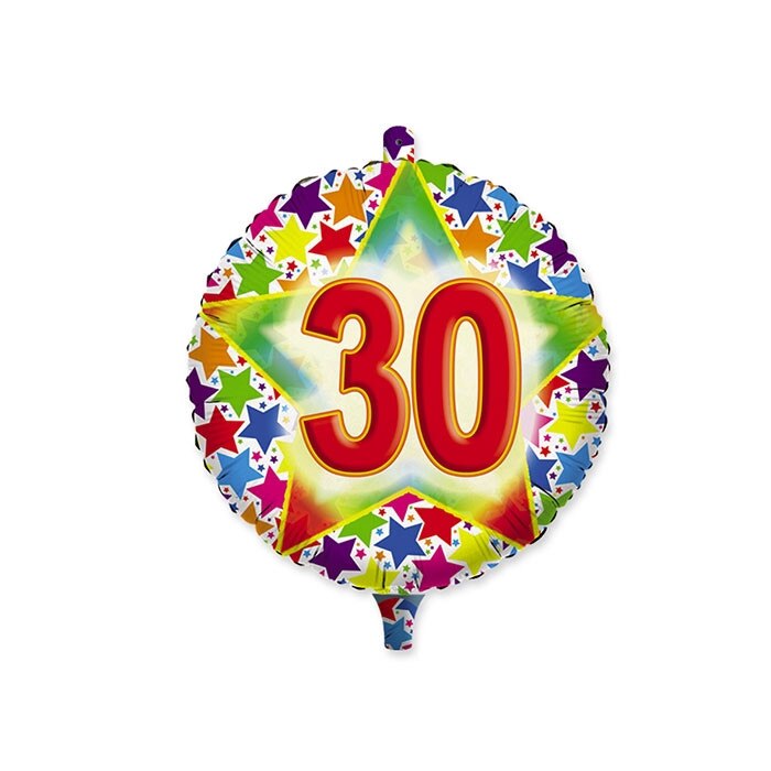 Balon Mylar Rotund cm 45 Stardust 30 Big Party