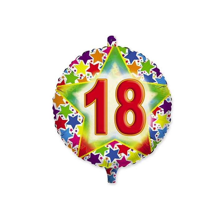 Balon Mylar Rotund cm 45 Stardust 18 Big Party