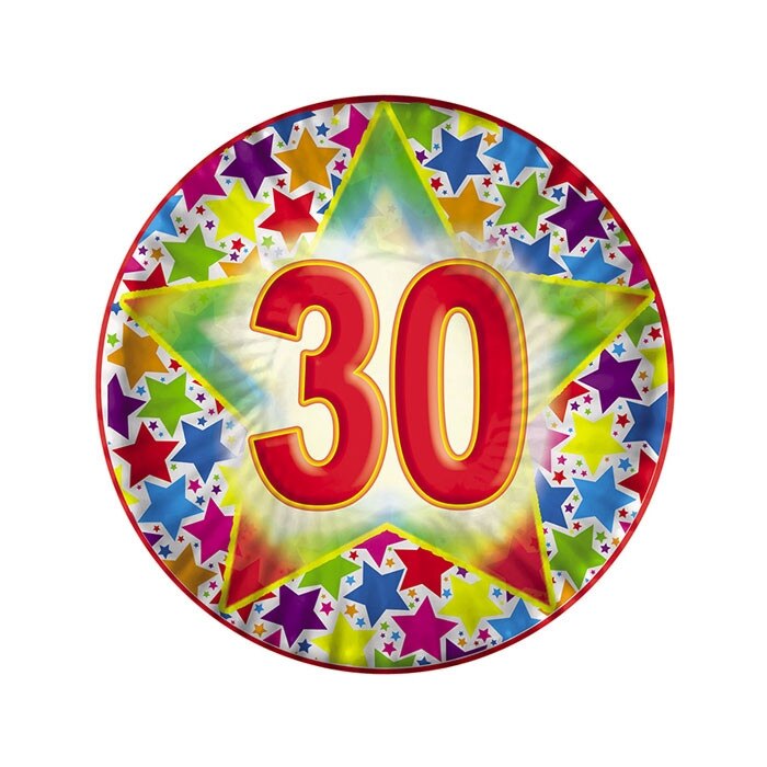 Farfurii 18 cm Stardust 30 10 buc/Set Big Party