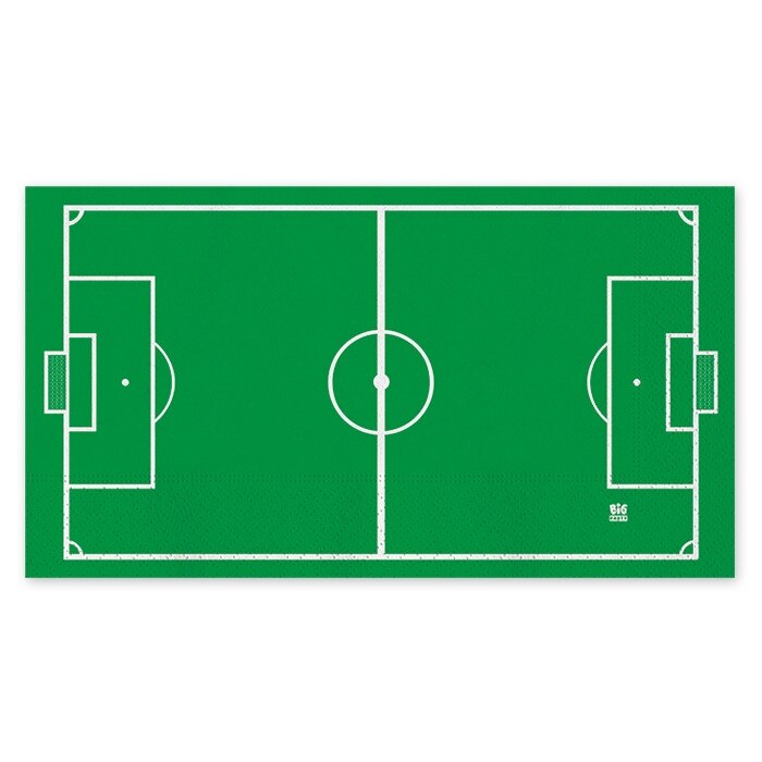 Servetele 40 x 33 cm Stadion de Fotbal 16 buc/Set Big Party