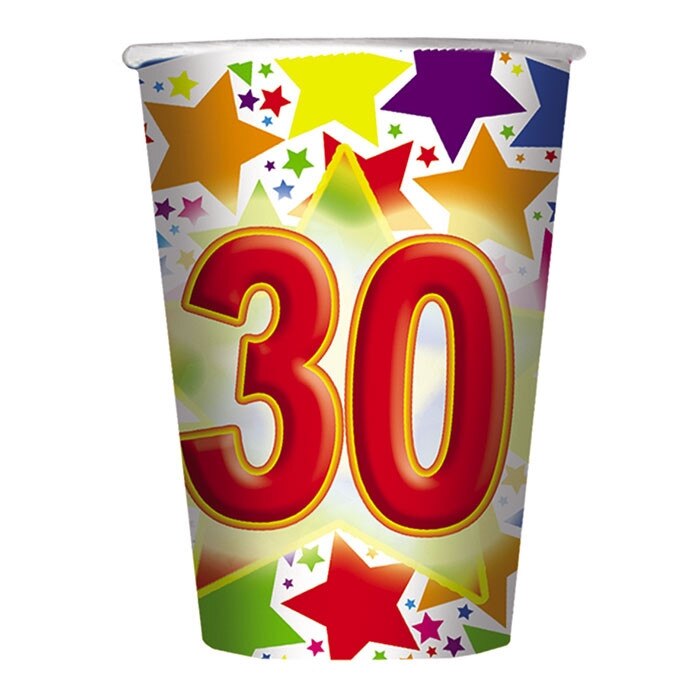 Pahare 200 ml Stardust 10 buc/set Big Party