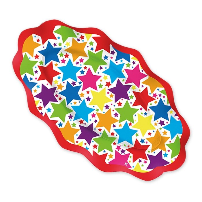 Platou oval 36 x 20 cm Stardust 3 buc/set Big Party