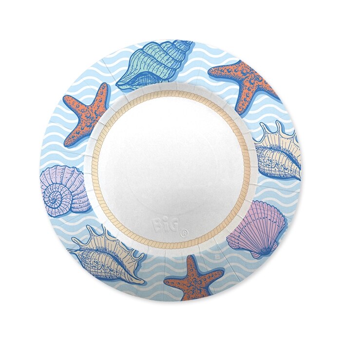 Farfurii 20 cm Ocean 8 buc/set Big Party