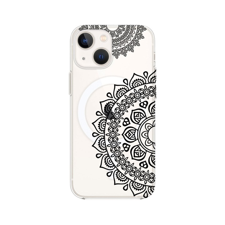 BestCase Anti Shock Magsafe kompatibilis telefontok, Apple iPhone 13, Non Figurative Lace, MAS 64