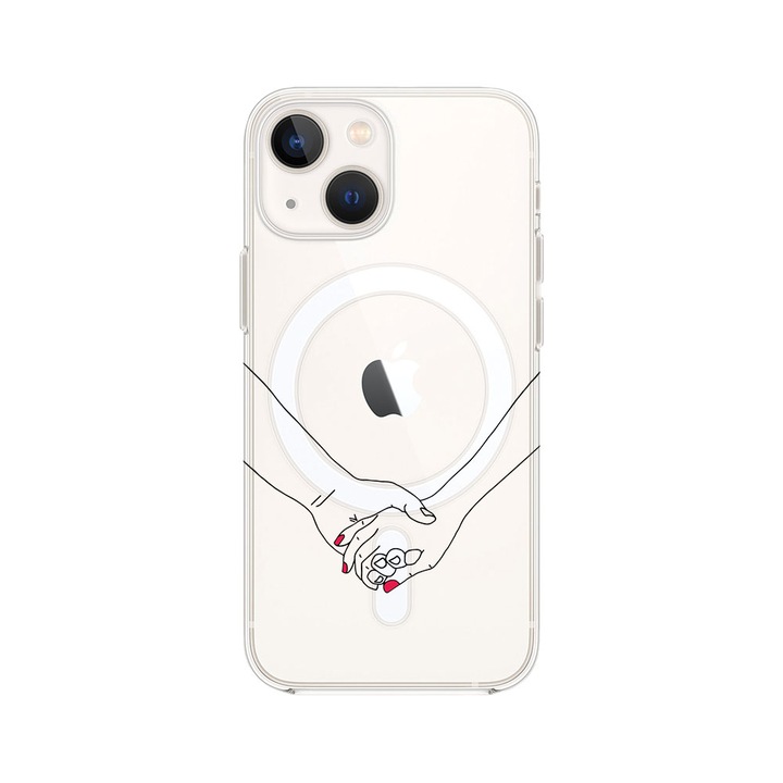 BestCase Anti Shock Magsafe kompatibilis telefontok, Apple iPhone 13, Love, MAS 744
