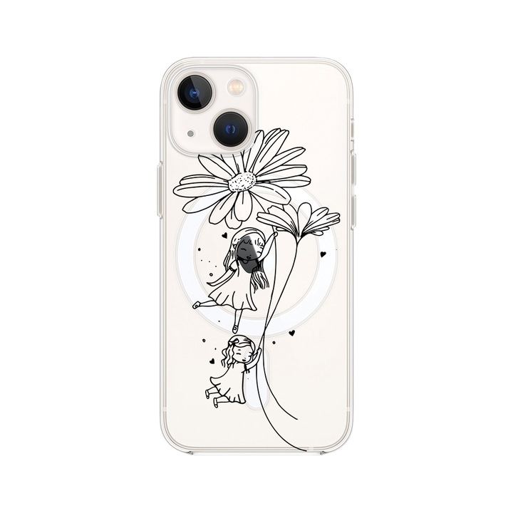 BestCase Anti Shock Magsafe kompatibilis telefontok, Apple iPhone 13 Mini, Sisters, MAS 1047