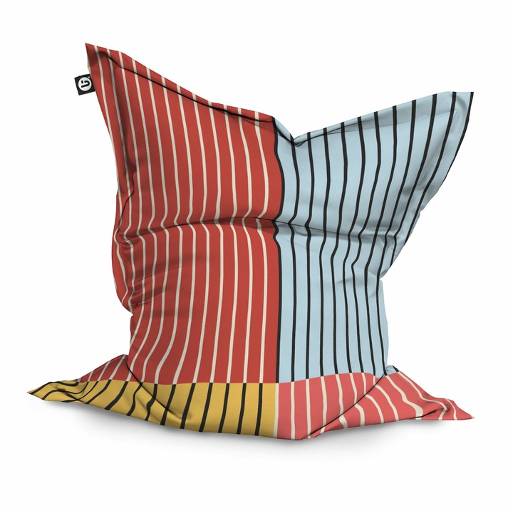 Fotoliu Updeco Puf Bean Bag tip Perna, impermeabil, indoor/outdoor, sac interior, 115 x 150 x 25 cm, Rodas