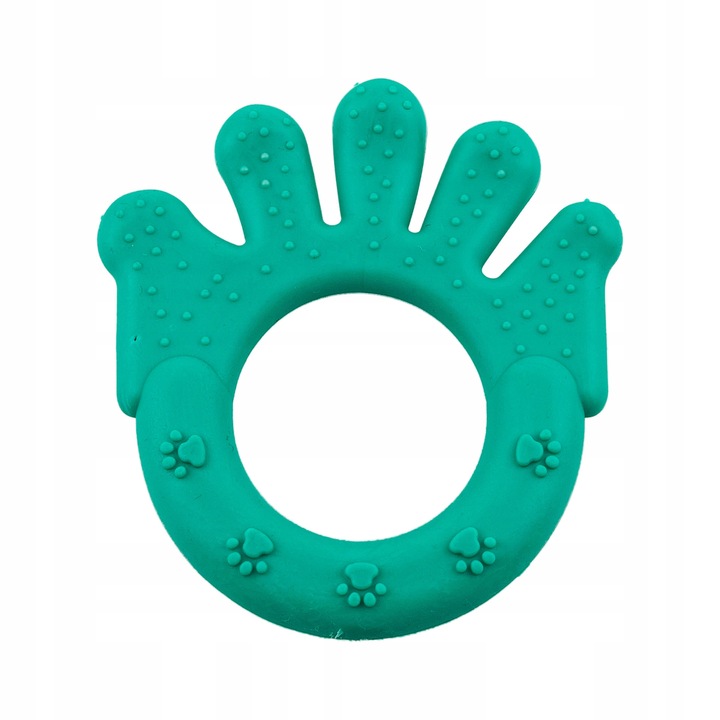 Jucarie Pentru Caini, Wesolypupil, Miscare, 9 cm, Cauciuc, Verde