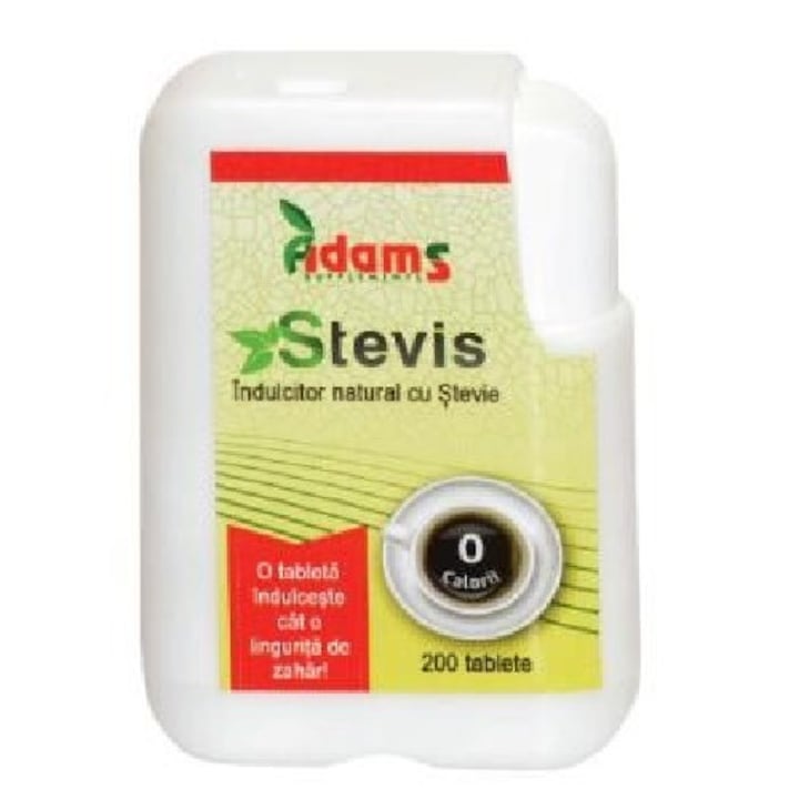 Stevis-Indulcitor natural cu stevie 200 tablete