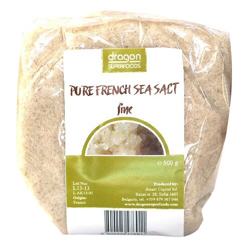 Sare Pura de Mare (celtica) Fina 500gr Dragon superfoods