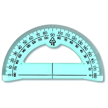 Raportor 180°, 12 cm, AR-404SS Raportor 180°, 12 cm, AR-404SS