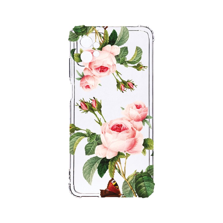 Husa BestCase® Anti Shock 1,5MM, Compatibila Cu Motorola Moto G32, Rose, Rezistenta La Socuri, Protectie Camera, Margini ridicate pentru protectia ecranului, AS 172