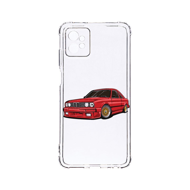Husa BestCase® Anti Shock 1,5MM, Compatibila Cu Motorola Moto G32, Classic Car, Rezistenta La Socuri, Protectie Camera, Margini ridicate pentru protectia ecranului, AS 829