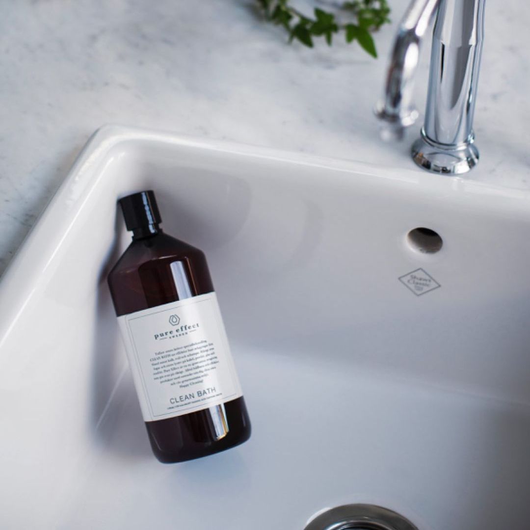 Разтвор за почистване на баня и тоалетна, Pure Effect, Clean Bath, за ...