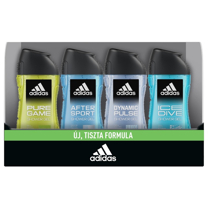 Adidas Tusfürdő mixkarton, férfi, 12x250ml
