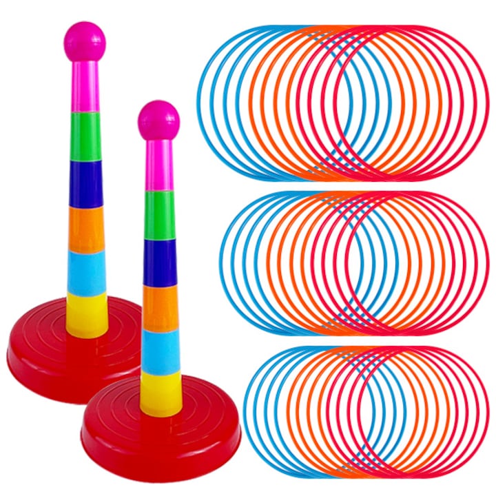 Комплект от 2 интерактивни играчки за деца, Wepzsxo, Пластмасови, Многоцветни