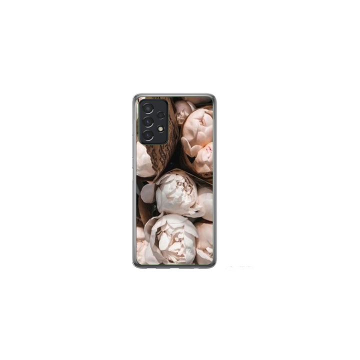 Husa personalizata HQ Print pentru Samsung Galaxy A23 5G, model Flowers #6, multicolor, S1D1M0139