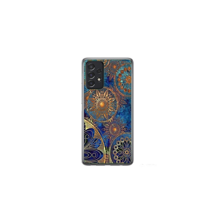 Személyre szabott HQ Print 360 fokos tok Samsung Galaxy A53, Mandela Model #3, többszínű, S1D1M0256 telefonhoz