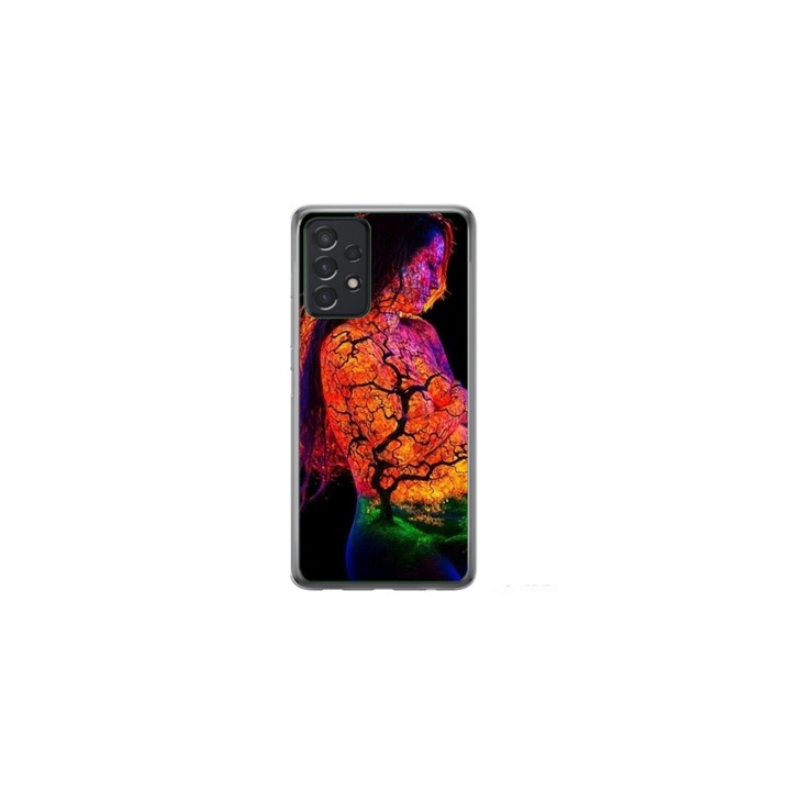 Husa personalizata HQ Print pentru Samsung Galaxy A23 4G, model Colorful #7, multicolor, S1D1M0324