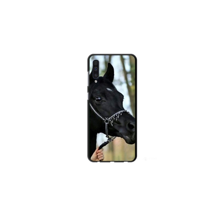 Personalized Swim Case 360 градусово покритие за Huawei P40 Lite E, модел Black Horse, многоцветен, S1D1M0019