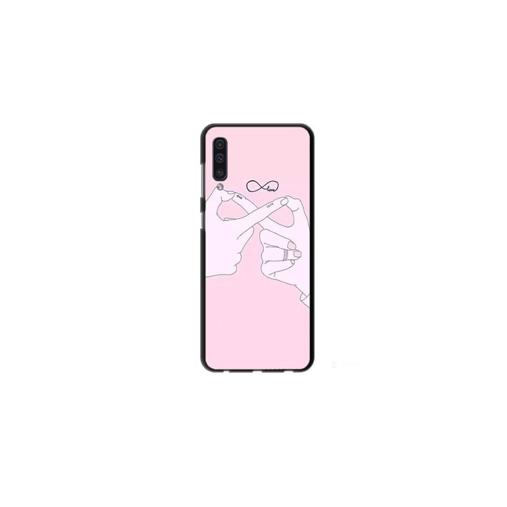 Personalized Swim Case 360 градусово покритие за Huawei P40 Lite E, модел Infinity Togeter, многоцветен, S1D1M0251