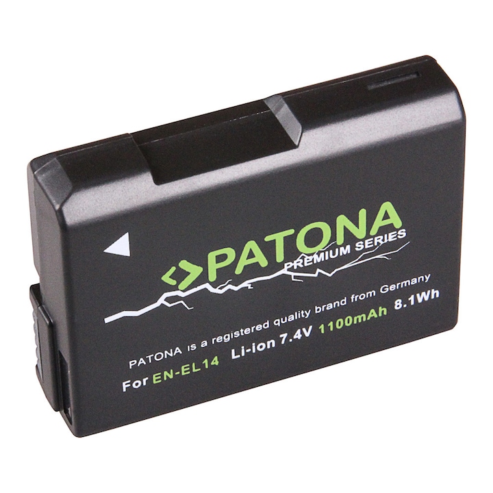 PATONA Premium Nikon EN-EL14 Akkumulátor, 1100 mAh