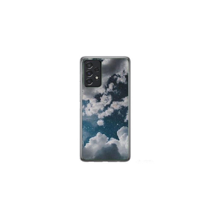 Egyedi HQ Print 360 fokos tok Samsung Galaxy A52, Blue Sky modellhez, többszínű, S1D1M0023