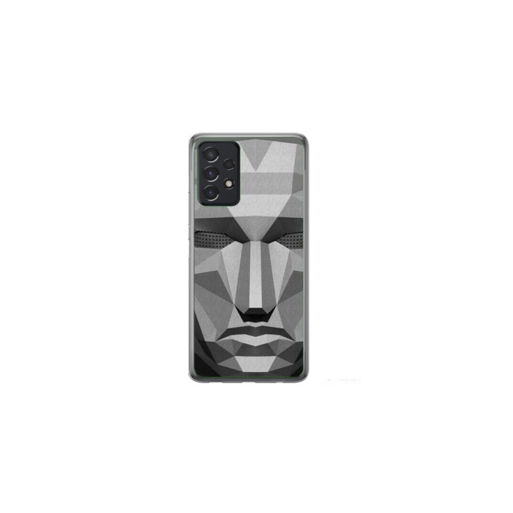 Husa personalizata HQPrint si Folie de Silicon pentru Samsung Galaxy A33 5G, model Squid Game #13, multicolor, S1D1M0185