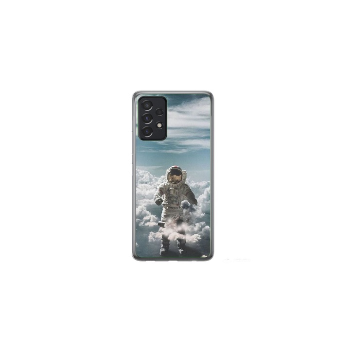 Personalized Swim Case 360 градусов капак за Samsung Galaxy A32, модел Astronaut in the Clouds, многоцветен, S1D1M0290