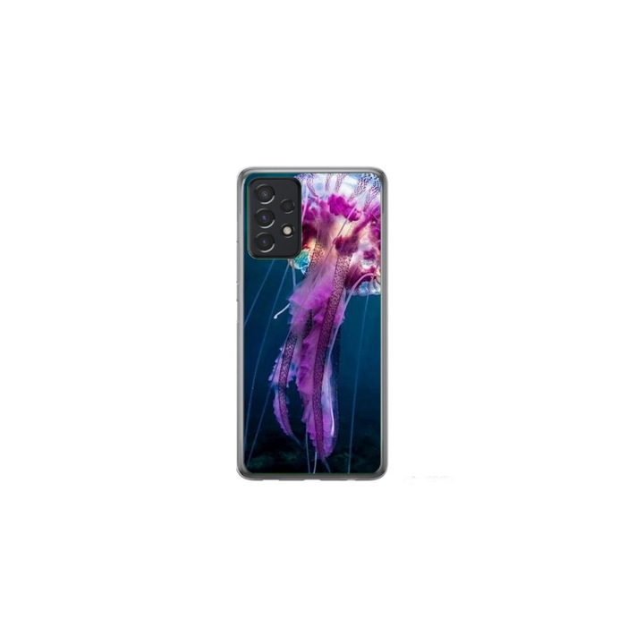Husa personalizata HQPrint pentru Samsung Galaxy A52, model Mushroom, multicolor, S1D1M0326