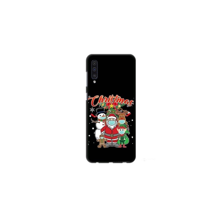 Personalized Swim Case 360 градусово покритие за Huawei P40 Lite E, Covid Коледен модел, многоцветен, S1D1M0054