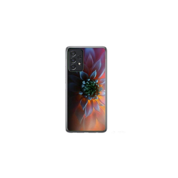 Husa personalizata HQPrint si Folie de Silicon pentru Samsung Galaxy A72, model Pesti #1, multicolor, S1D1M0074