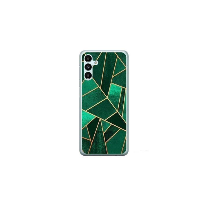 Персонализиран калъф за плуване за Samsung Galaxy S24, модел Emerald, многоцветен, S1D1M0287
