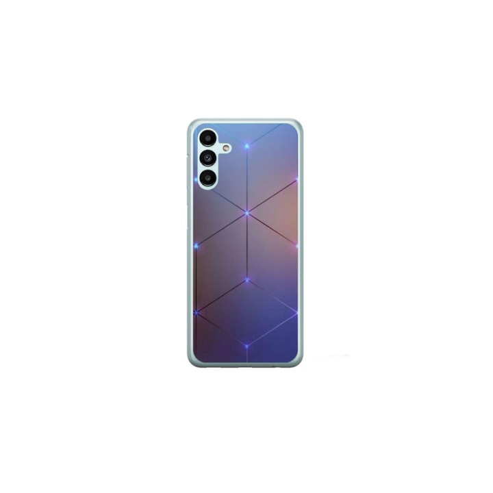 HQPrint персонализиран калъф за Samsung Galaxy A13 5G, квадратен модел, многоцветен, S1D1M0315