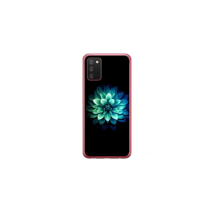 Husa personalizata HQPrint si Folie de Silicon pentru Samsung Galaxy A03s, model Colorful #2, multicolor, S1D1M0297