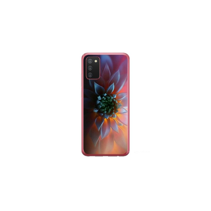 Husa personalizata HQPrint pentru Samsung Galaxy A03s, model Nice View #3, multicolor, S1D1M0075