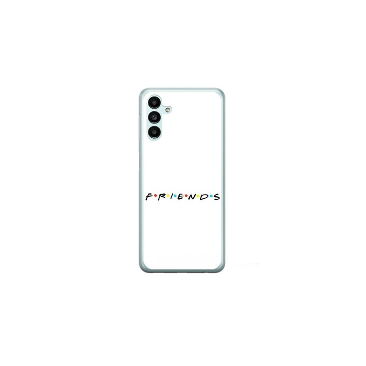 Персонализиран калъф за плуване и силиконов калъф за Samsung Galaxy S24, модел FRIENDS #1, многоцветен, S1D1M0043